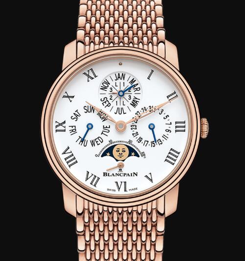 Blancpain Villeret Watch Price Review Quantième Perpétuel 8 Jours Replica Watch 6659 3631 MMB